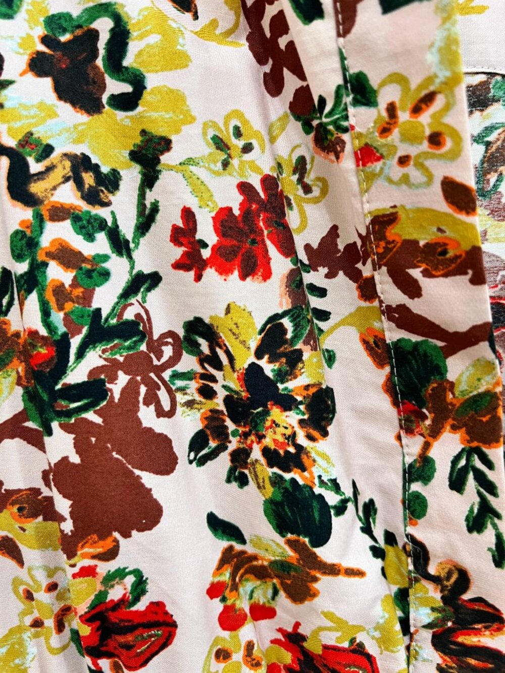 Anthropologie Somerset Maxi Dress Size M Smocked Tiered Dress Like New - Picture 6 of 7